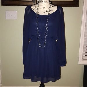 Speechless dress and necklace